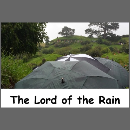 The Lord of the Rain - Neuseeland - Regenschirme - Männer Premium T-Shirt