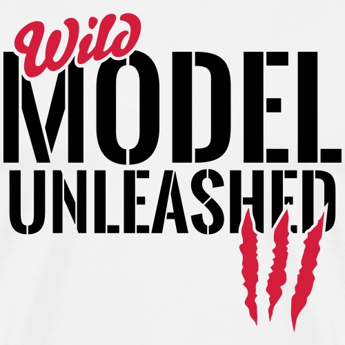 Wildes Model entfesselt - Männer Premium T-Shirt