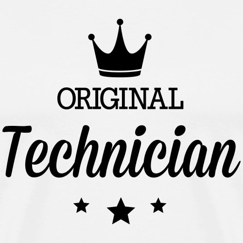 Original drei Sterne Deluxe Techniker - Männer Premium T-Shirt