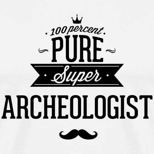 100 Prozent pur Super Archäologe - Männer Premium T-Shirt