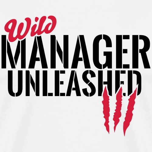 Wilder Manager entfesselt - Männer Premium T-Shirt