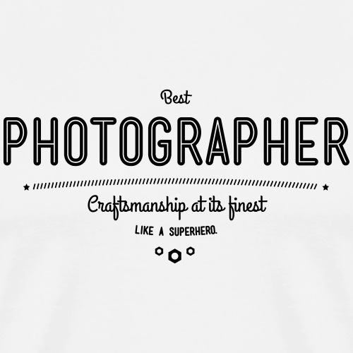 Bester Fotograf - Handwerkskunst vom Feinsten - Männer Premium T-Shirt