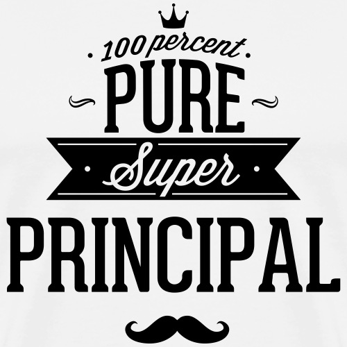 100% Super Schulleiter - Männer Premium T-Shirt