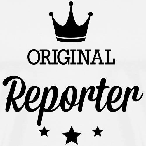Original drei Sterne Deluxe Reporter - Männer Premium T-Shirt