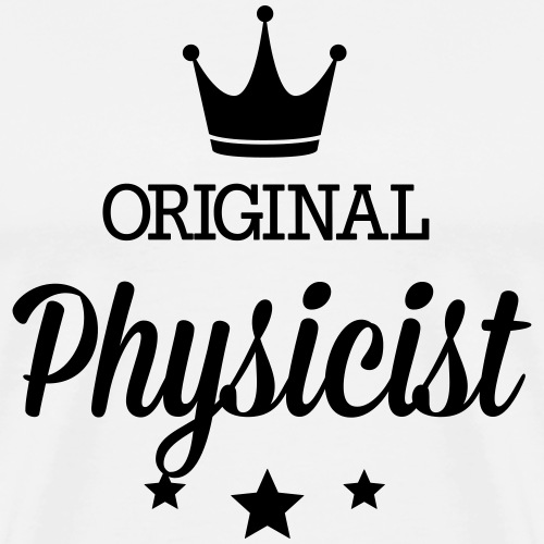 Original drei Sterne Deluxe Physiker - Männer Premium T-Shirt