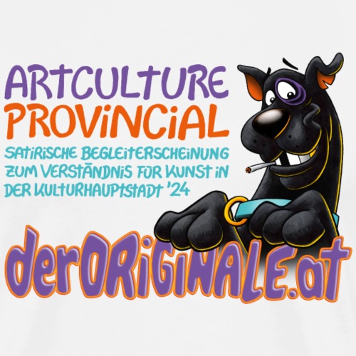 derOriginale.at Logo artculture provincial II - Männer Premium T-Shirt
