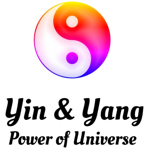 Yin Yang - moc wszechświata - Koszulka męska Premium