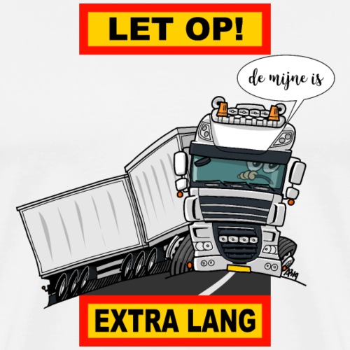 0793 extra lang - Mannen Premium T-shirt