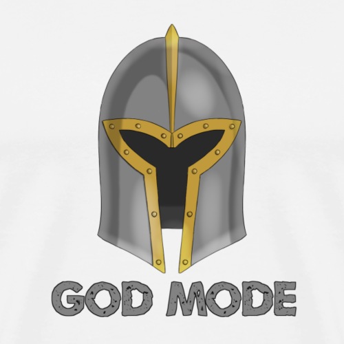 God mode gris - T-shirt Premium Homme
