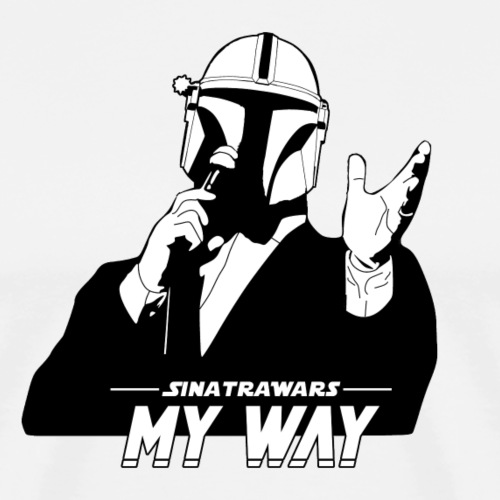 SINATRAWARS, THIS IS MY WAY ! (musique, série) - Premium T-skjorte for menn