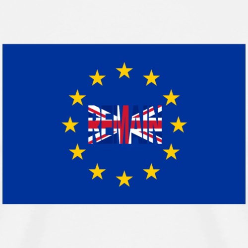 Remain - No Brexit - Männer Premium T-Shirt