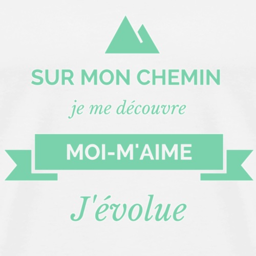 MON CHEMIN - T-shirt Premium Homme