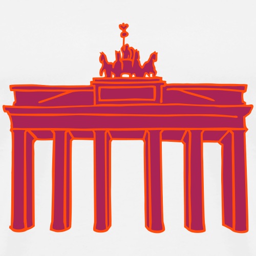 BrandenburgerTor Berlin 2 - Männer Premium T-Shirt