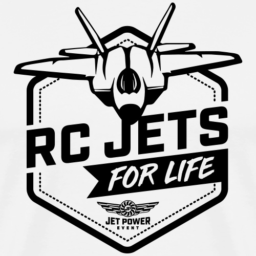 Spruch RC Jets for Life, schwarz - Männer Premium T-Shirt