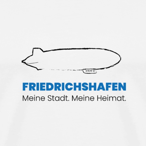 Friedrichshafen - Männer Premium T-Shirt