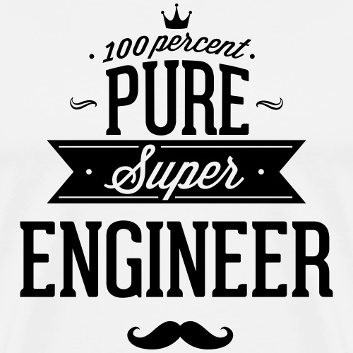 Ingenieur aus ganzem Herzen - Männer Premium T-Shirt