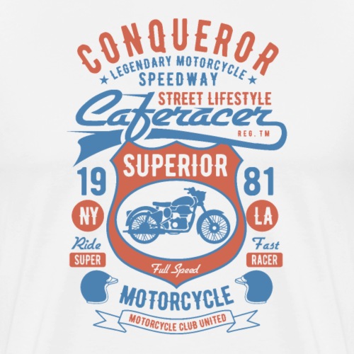 Conqueror Speedway - Männer Premium T-Shirt