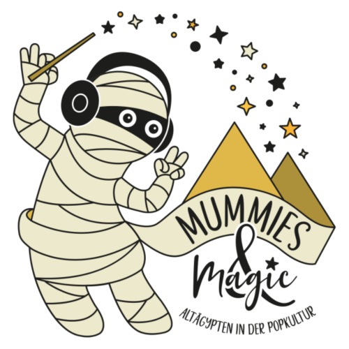 Logo Mummies and Magic bunt - Männer Premium T-Shirt