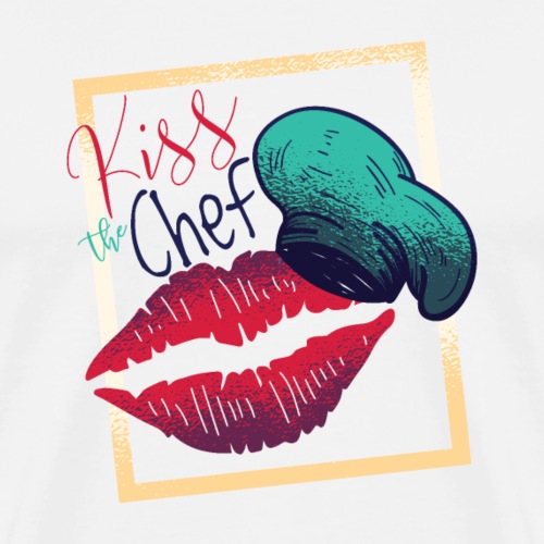chef logo - Maglietta Premium da uomo