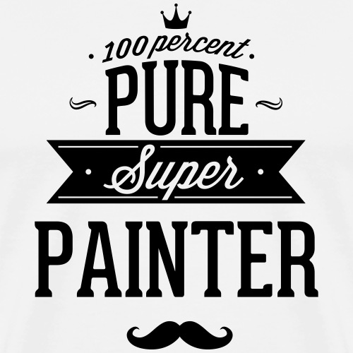 100 % super Maler - Männer Premium T-Shirt