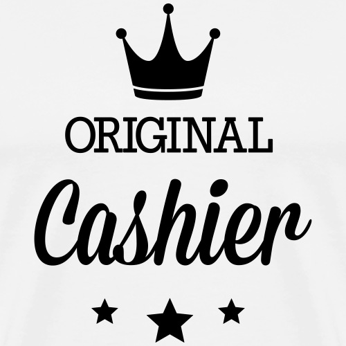 Original drei Sterne Deluxe Kassierer - Männer Premium T-Shirt