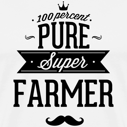 100 Prozent Bauer - Männer Premium T-Shirt