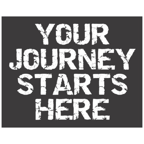 your journey starts here - Männer Premium T-Shirt
