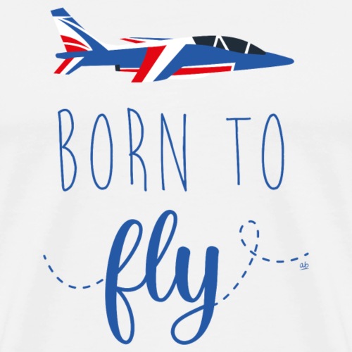 Born to fly - T-shirt Premium Homme