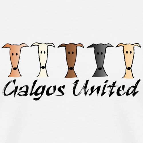 Galgos united - Männer Premium T-Shirt
