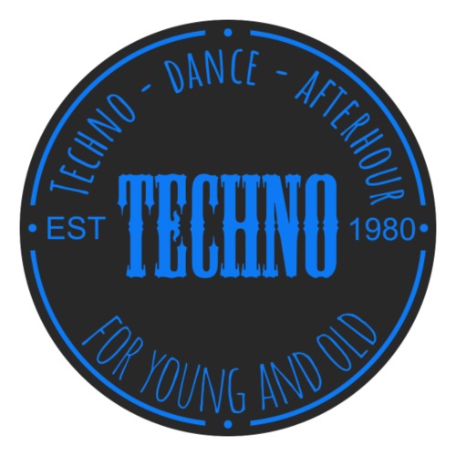 techno est 1980 - Männer Premium T-Shirt