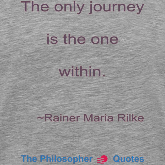 Rainer Maria Rilke The journey within Philosopher