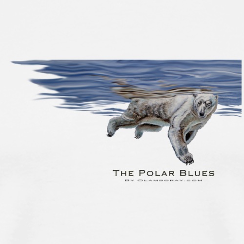 Polar-Blues-SpSh - Men's Premium T-Shirt