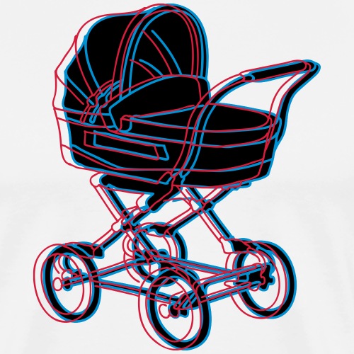 Kinderwagen - Männer Premium T-Shirt