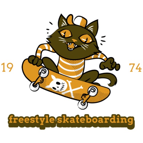 freestyle skateboarding - Männer Premium T-Shirt