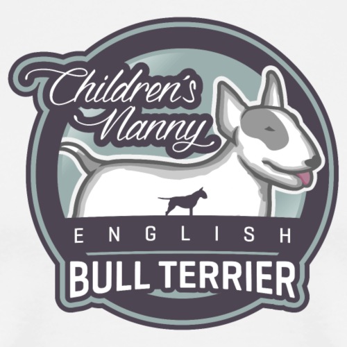 English Bull Terrier Children´s Nanny - Männer Premium T-Shirt