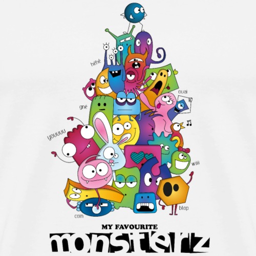 My Favourite Monsterz - T-shirt Premium Homme