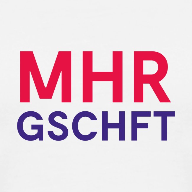 MHR GSCHFT (rot/blau)