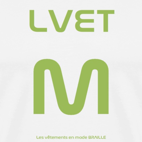 LVET M vert olive - T-shirt Premium Homme