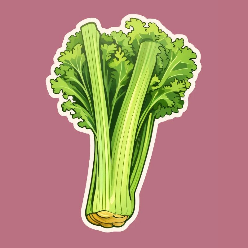 Staudensellerie oder Stangensellerie