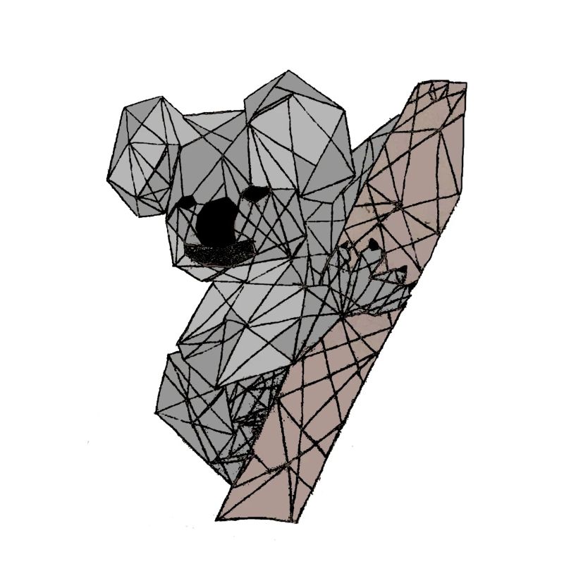 Light gray Koala