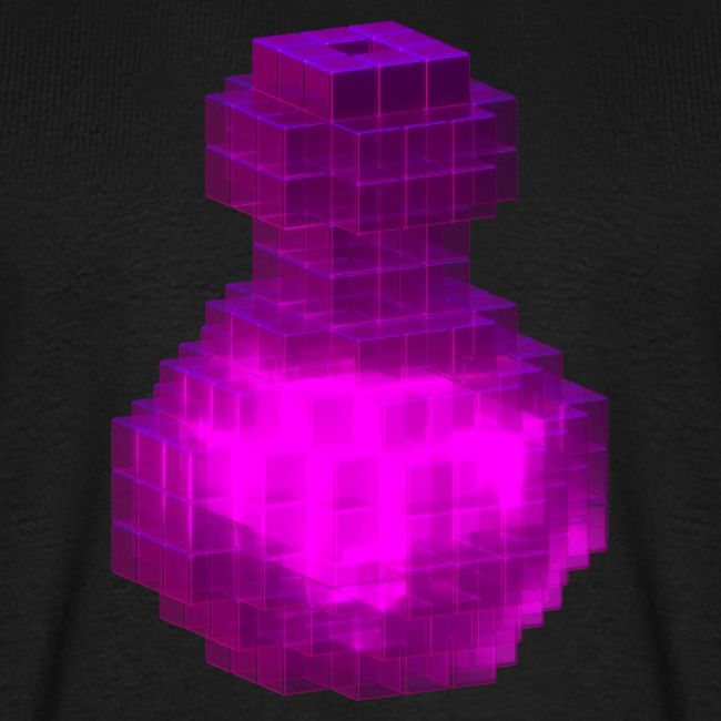 Pink Magic T Shirt Gothic Witch Cube Potion Bouteille