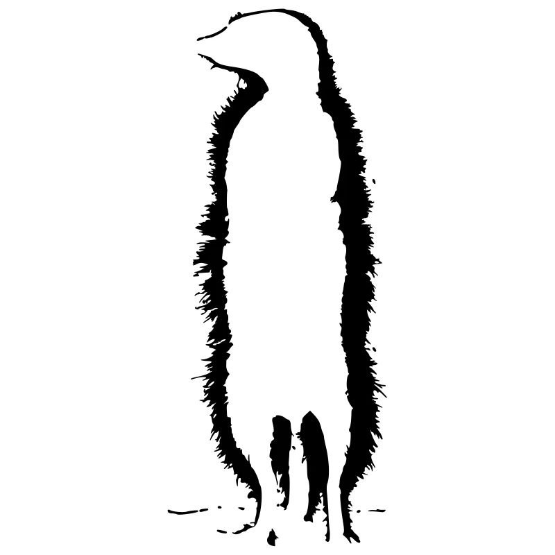 Armes einsames Erdmännchen Meicate