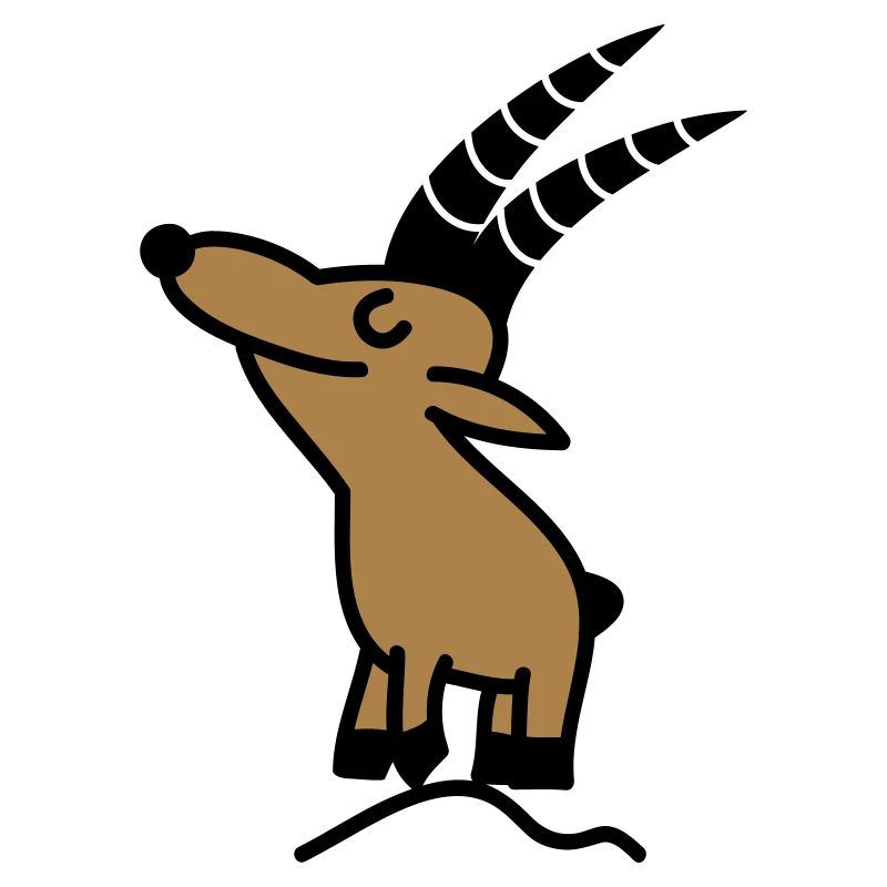 lustiger Steinbock