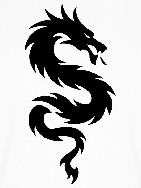 Chinesischer Drache Symbol