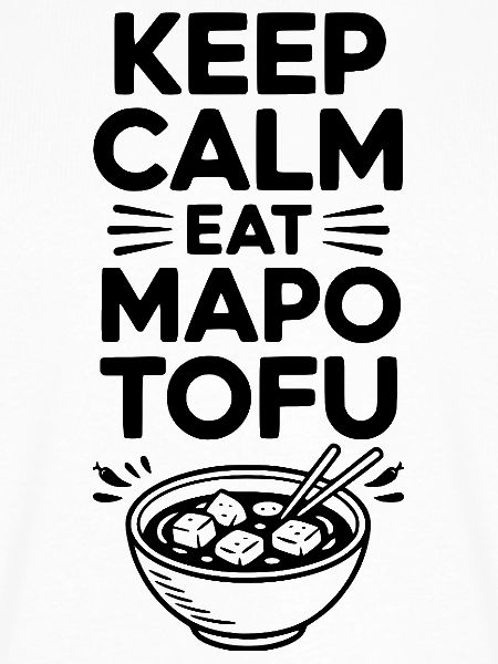 Bleib ruhig Iss Mapo Tofu