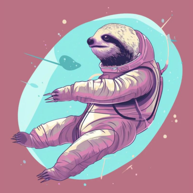 Sloth in space