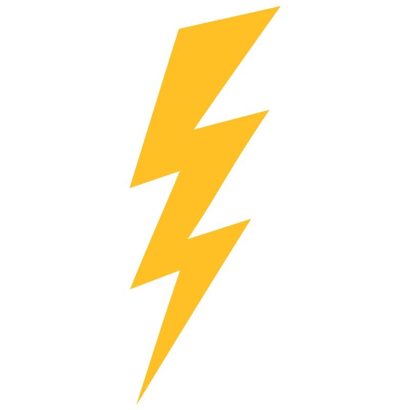 Blitz Logo Flash Hochspannung High Voltage