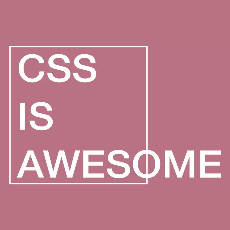 GIFT DEVELOPER / GEEK 💎 "css is awesome" 😆