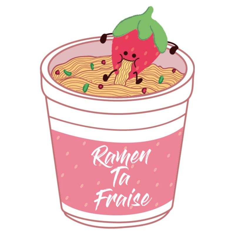 Ramen deine Erdbeere