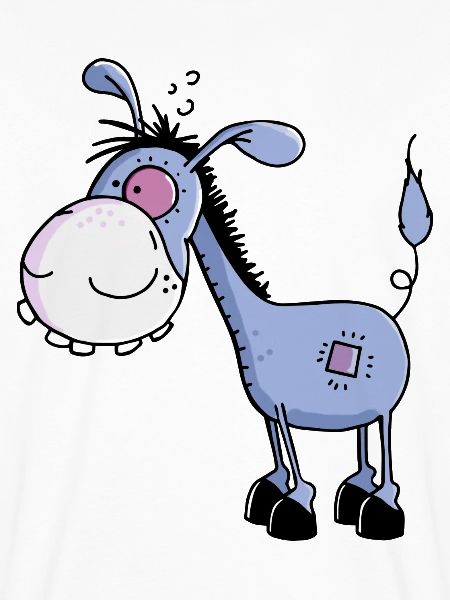 Esel - Langohresel - Eselchen
